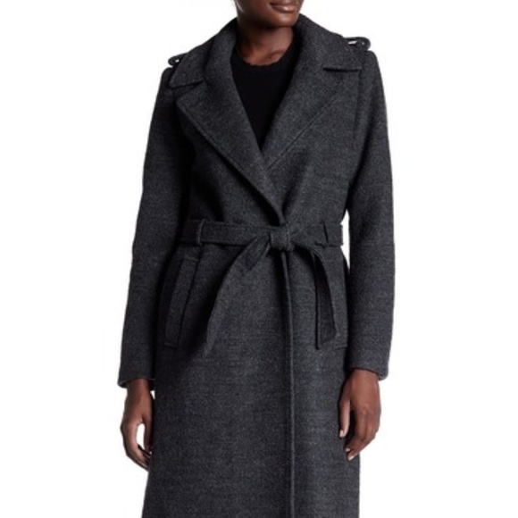 Soia & Kyo Jackets & Blazers - Soia & Kyo NWT Belted Wool Trench Coat